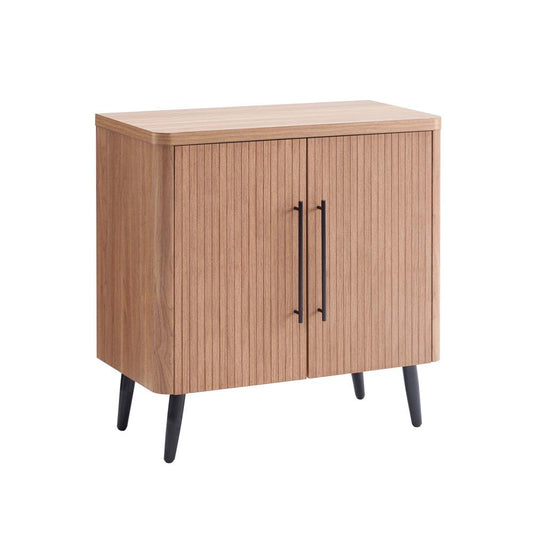 Manhattan Comfort - Jodie Accent Cabinet with 2 Adjustable Shelves in Maple - AC001-MP veiw 2