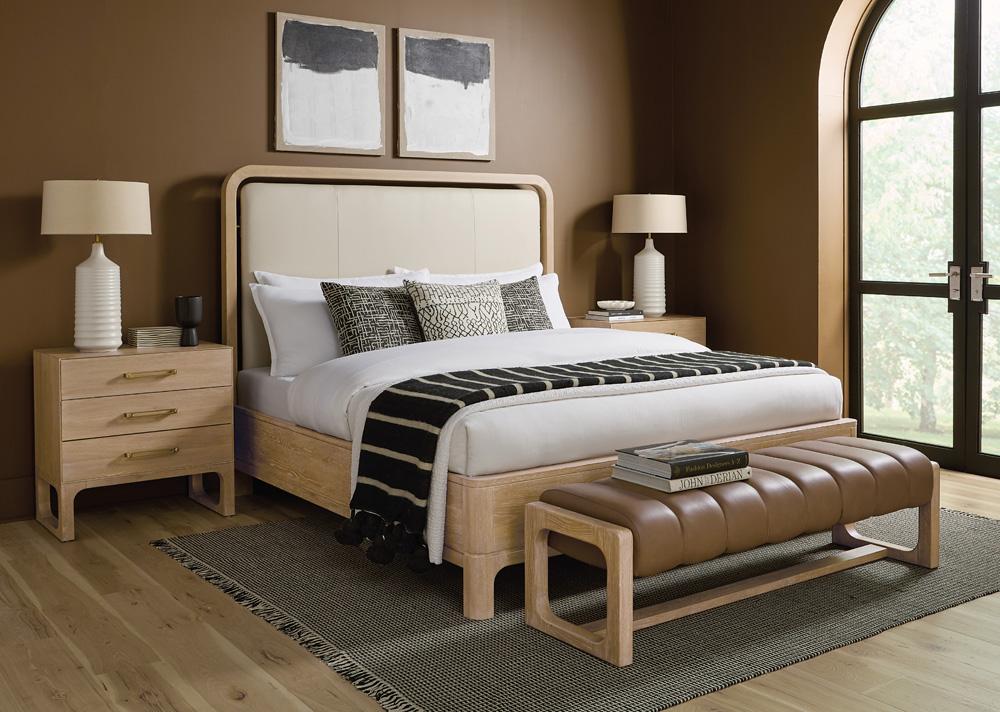 Hooker Furniture- Banyon Bay Bench in Brown - 6081-90019-85 veiw 7