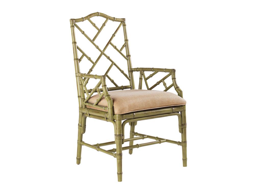 Tommy Bahama Home - Island Estate Ceylon Arm Chair, Cilantro - 533-883-447311 veiw 1
