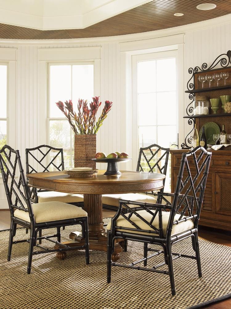 Tommy Bahama Home - Island Estate Ceylon Arm Chair, Noche - 532-883-447311 veiw 2