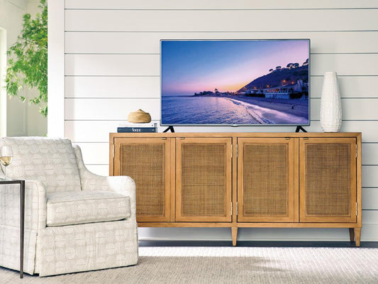 Barclay Butera - Laguna Bluebird Media Console, Table Rock - 934-907 veiw 2