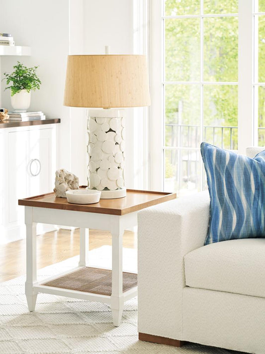Barclay Butera - Laguna Temple End Table, Tides - 935-955 veiw 2