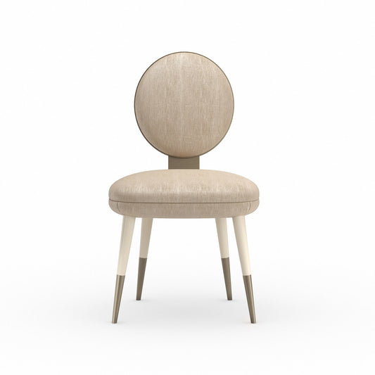 Caracole - Apollo Dining Chair in Sparkling Argent - CLA-024-284