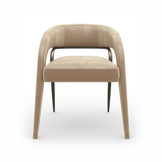 Caracole - Gazelle Dining Chair in Ivory - CLA-024-292