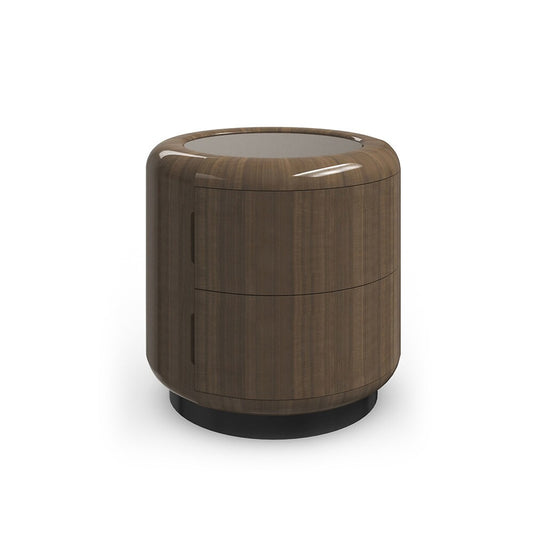 Caracole - Gelee Round Accent Table in Caramello Gloss - CLA-024-424 veiw 1
