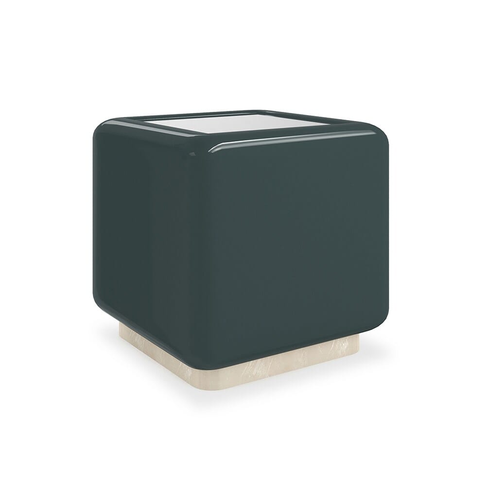 Caracole - Gelee Square Accent Table in Apatite Gloss - CLA-024-421 veiw 1