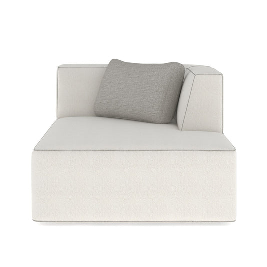 Caracole - Marbella Raf Chaise in White - M150-023-RH1-B