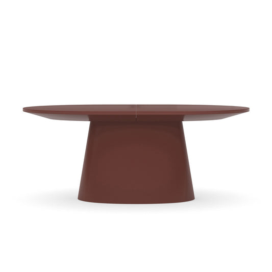 Caracole - Paragon Dining Table in Rouge Red Gloss - CLA-024-207