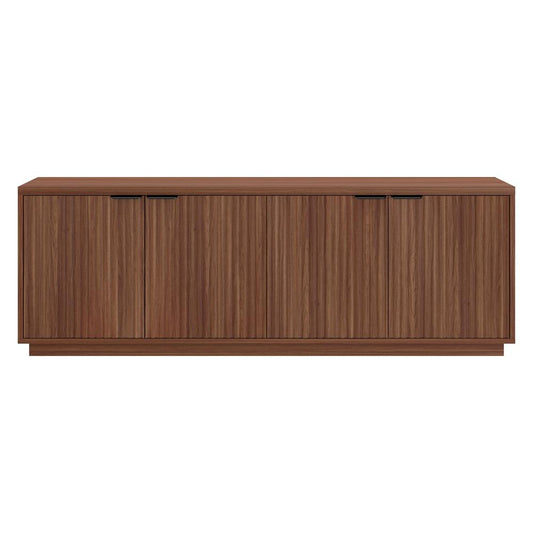 Hudson & Canal - Mansfield Rectangular TV Stand for TVs up to 78in in Satin Walnut - TV2311 veiw 2