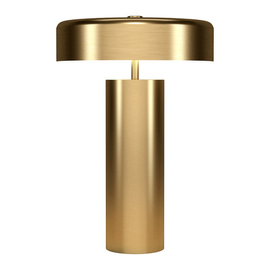 Hudson & Canal - Nash 24in Tall Table Lamp with Metal Shade in Brass/Brass - TL2322 veiw 2
