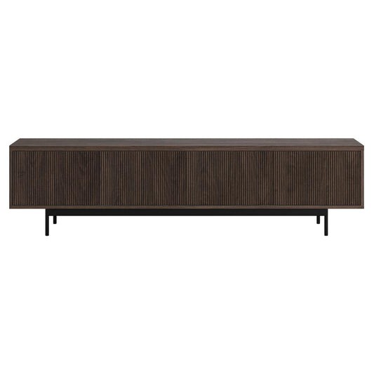Hudson & Canal - Whitman Rectangular TV Stand for TVs up to 85in in Satin Walnut - TV2378 veiw 2