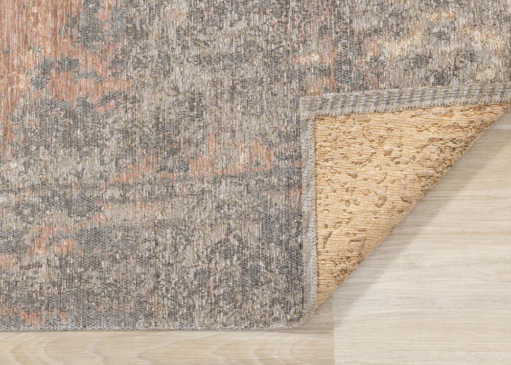 Kalora Interiors - Cathedral Salmon Grey Traditional Border Rug, 51in x 77in - 5331/02 155230 veiw 5