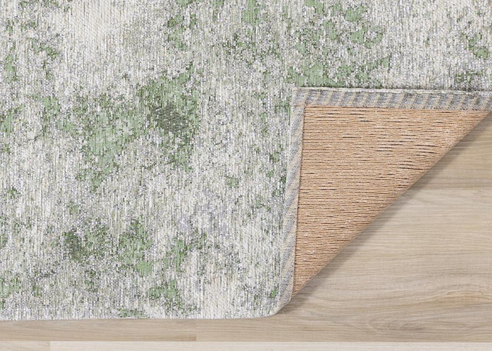 Kalora Interiors - Cathedral Green Grey Cream Marble Rug, 51in x 77in - 5472/06 155230 veiw 5