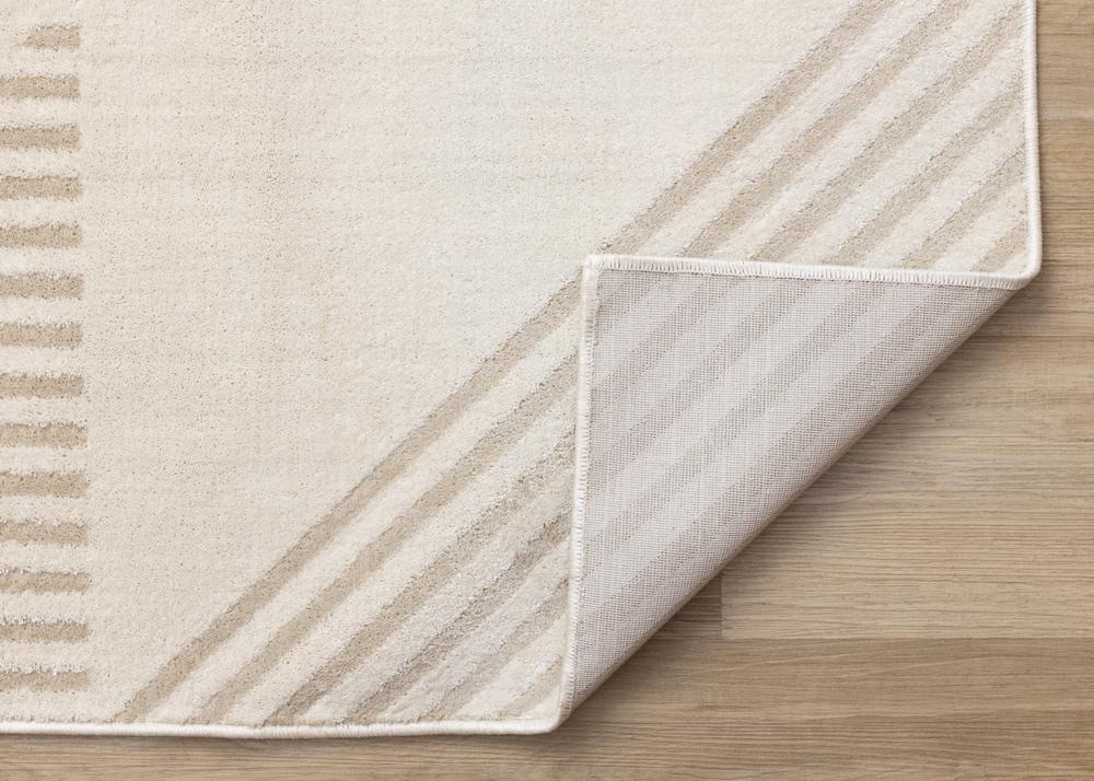 Kalora Interiors - Hayden Cream Beige Contemporary Modern Geometric Rug, 710in x 106in - E917/4161 240320 veiw 5