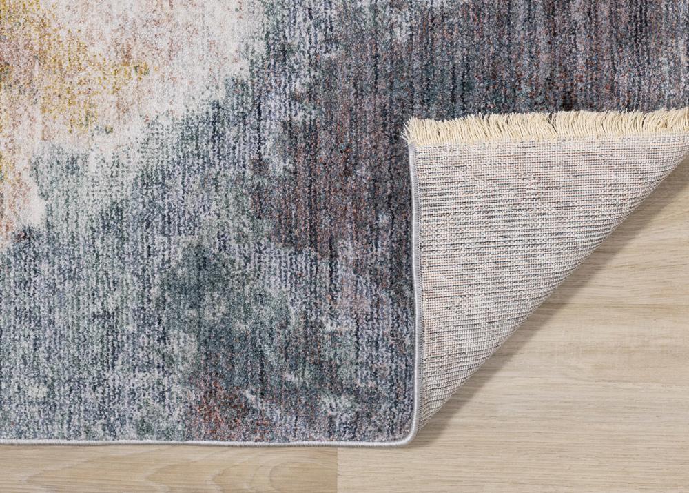 Kalora Interiors - Marisa Green Blue Cream Flower Rug, 53in x 710in - G394/2676 160240 veiw 5