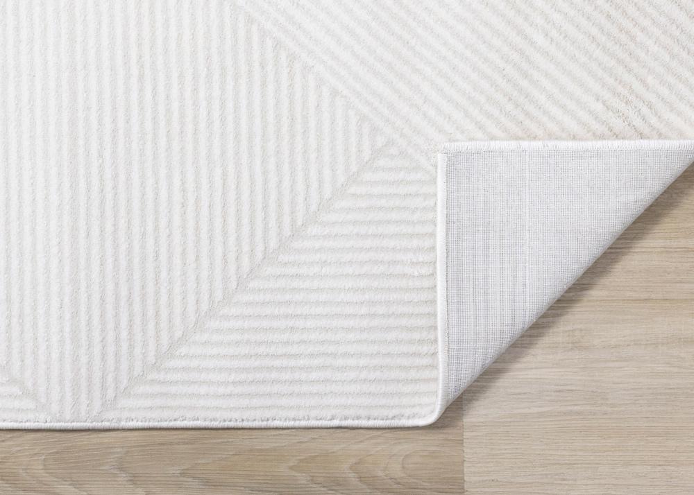Kalora Interiors - Hayden Light Cream Diamond Block Pattern Rug, 67in x 96in - G927/4161 200290 veiw 5