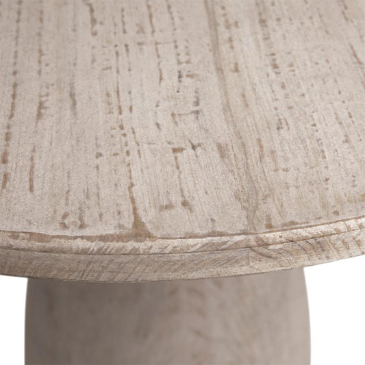 Henry & Mason - Calabasa Reclaimed Pine Wood Bistro Table in Light Warm Wash - DV7442 veiw 2