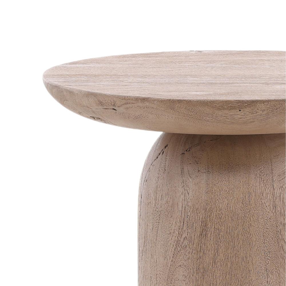 Henry & Mason - Fetty 16in Light Natural Acacia Wood End Table - DV7662 veiw 2