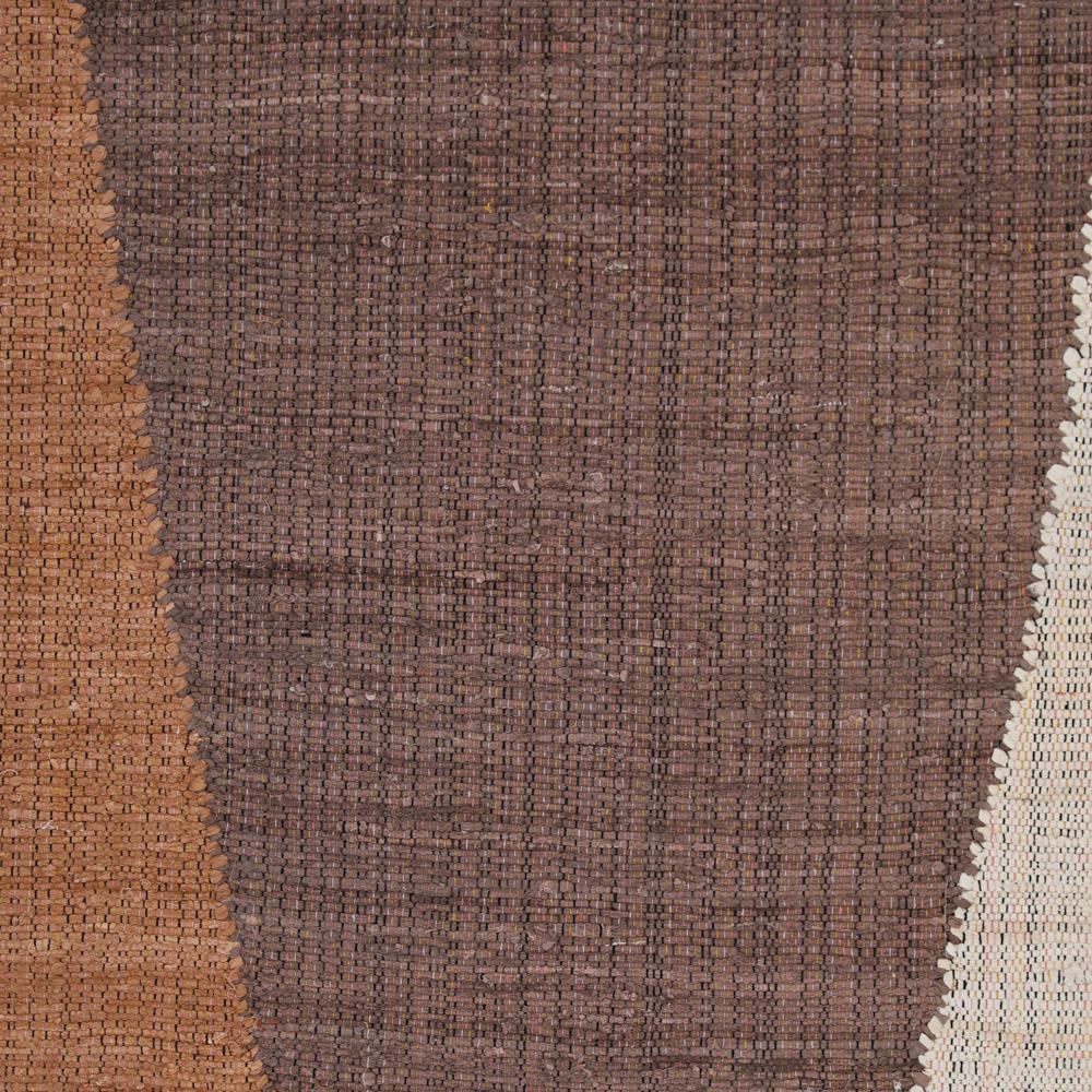 Henry & Mason - Marta Handwoven Cotton Rug in Shades of Brown 9x12 - DV7325 veiw 2