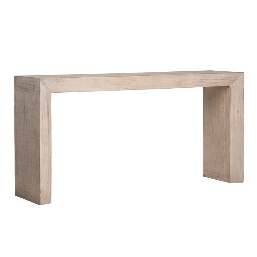 Henry & Mason - Reggie Reclaimed Pine Console Table in Light Warm Wash - DV7434 veiw 1