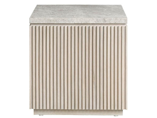 Universal Furniture - Carmen Side Table - White Oak - U428812 veiw 2