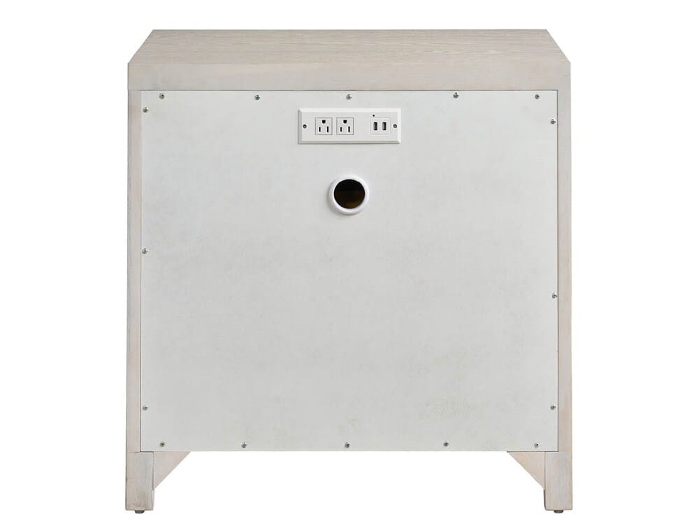 Universal Furniture - Carmen Three Drawer Nightstand - White Oak - U428355 veiw 3