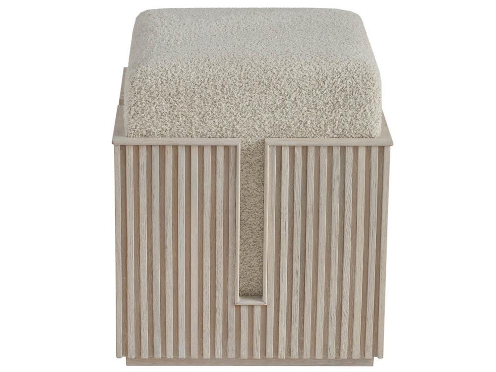Universal Furniture - Carmen Bunching Stool - White Oak - U428382 veiw 2