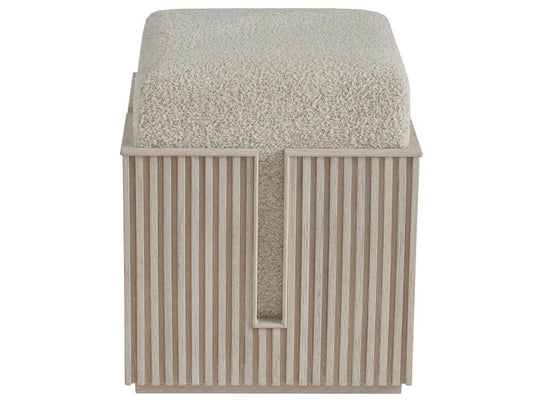 Universal Furniture - Carmen Bunching Stool - White Oak - U428382 veiw 2