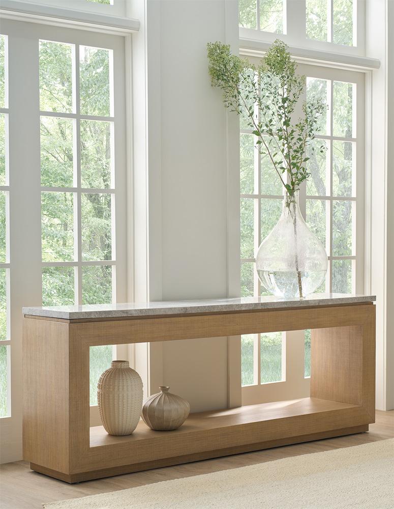 Universal Furniture - Monet Console Table - Skylark - U428A816 veiw 3