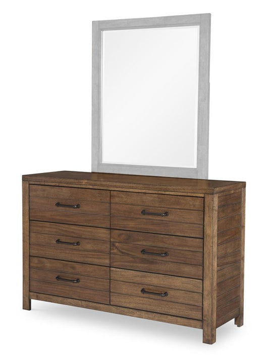Legacy Classic Kids - Summer Camp Dresser Brown Finish - 0832-1100VC veiw 2