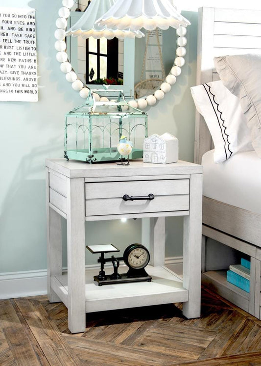 Legacy Classic Kids - Summer Camp Open Night Stand Stone Path Gray Finish - 0833-3101V veiw 2