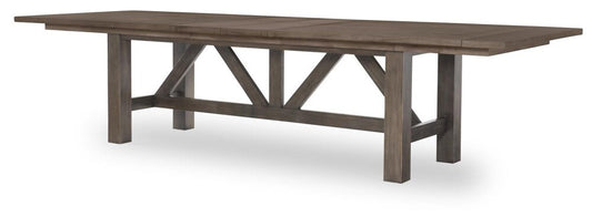 Legacy Classic Furniture - Trisha Yearwood XxxS And OooS Trestle Dining Table - TY4422-222 veiw 2