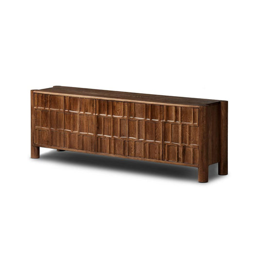 Four Hands - Aiden - Ezri Media Console - Cocoa Oak - 241251-001 veiw 2