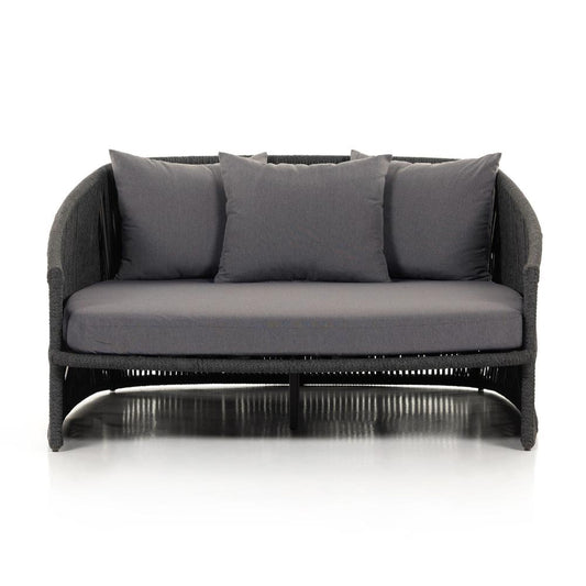Four Hands - Solano - Porto Outdoor Daybed - Venao Charcoal - 227910-002 veiw 2