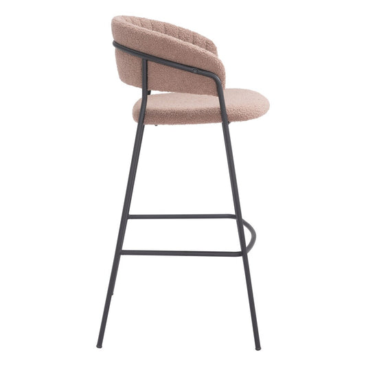 Zuo Modern - Josephine Barstool (Set of 2) Brown - 109674 veiw 2