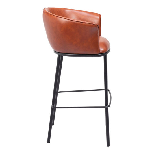 Zuo Modern - Garston Barstool Brown - 110178 veiw 2