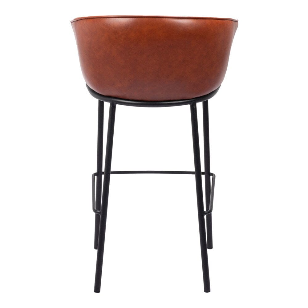Zuo Modern - Garston Barstool Brown - 110178 veiw 4