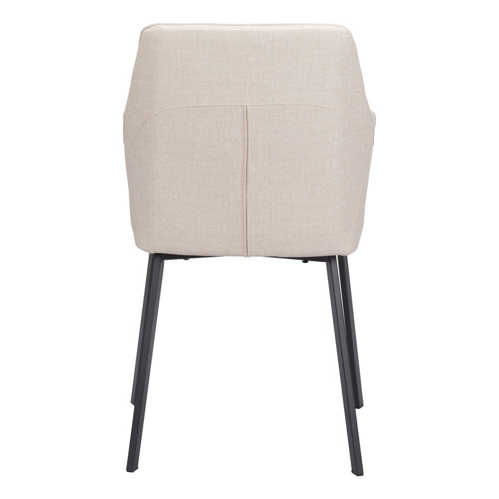 Zuo Modern - Adage Dining Chair (Set of 2) Beige - 109400 veiw 4