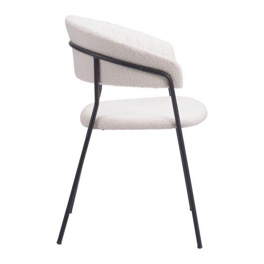 Zuo Modern - Josephine Dining Chair (Set of 2) Cream - 109669 veiw 2