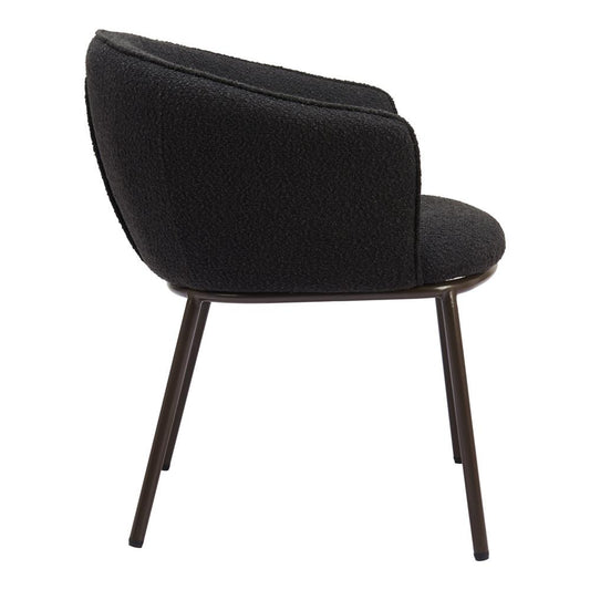 Zuo Modern - Essen Dining Chair Black & Bronze - 110102 veiw 2