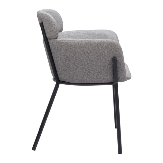 Zuo Modern - Bremor Dining Chair (Set of 2) Slate Gray - 110171 veiw 2