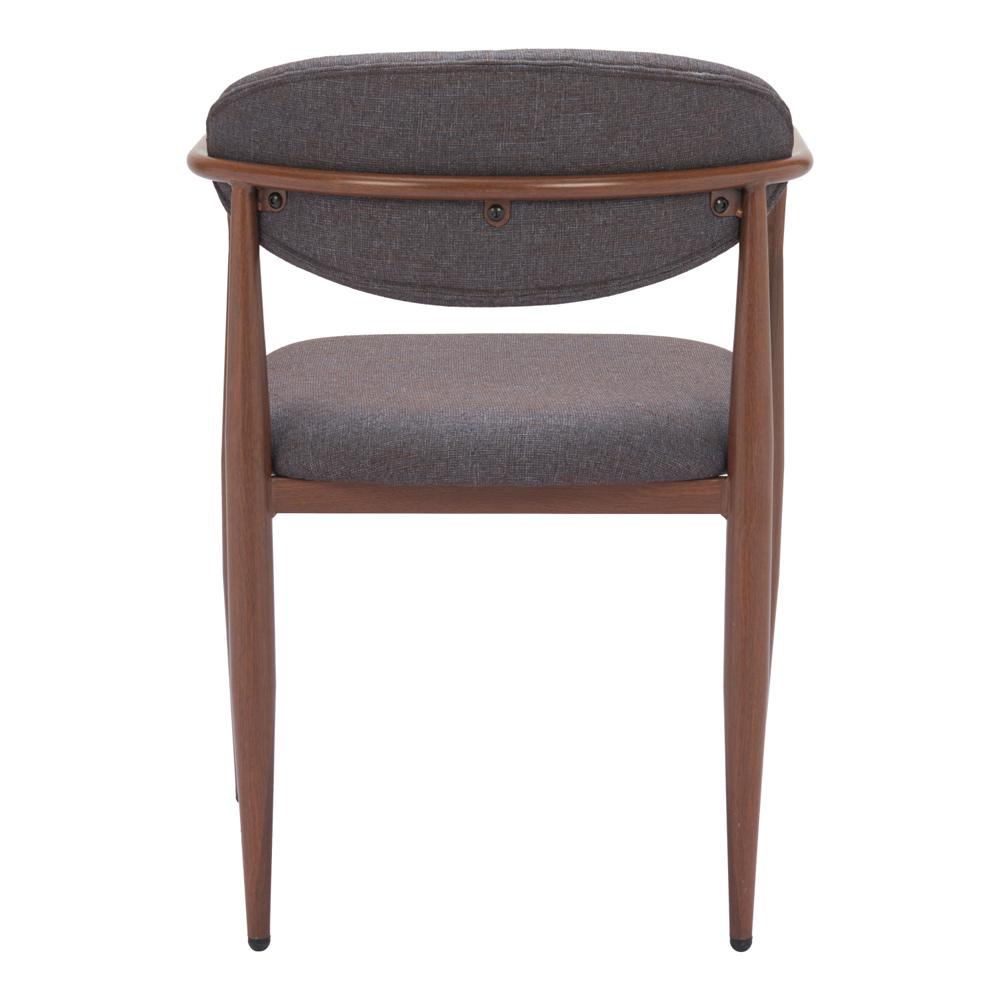 Zuo Modern - Zens Dining Chair (Set of 2) Truffle Gray - 110208 veiw 4