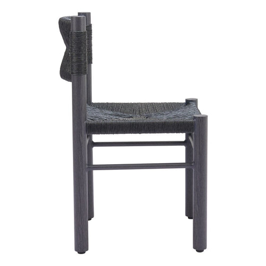 Zuo Modern - Iska Dining Chair (Set of 2) Black - 704049 veiw 2