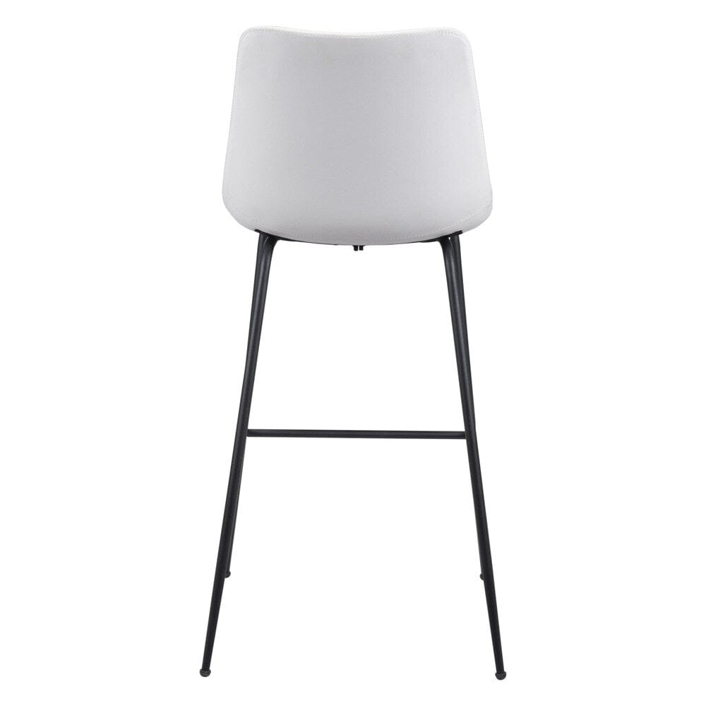 Zuo Modern - Byron Barstool White - 101773 veiw 4