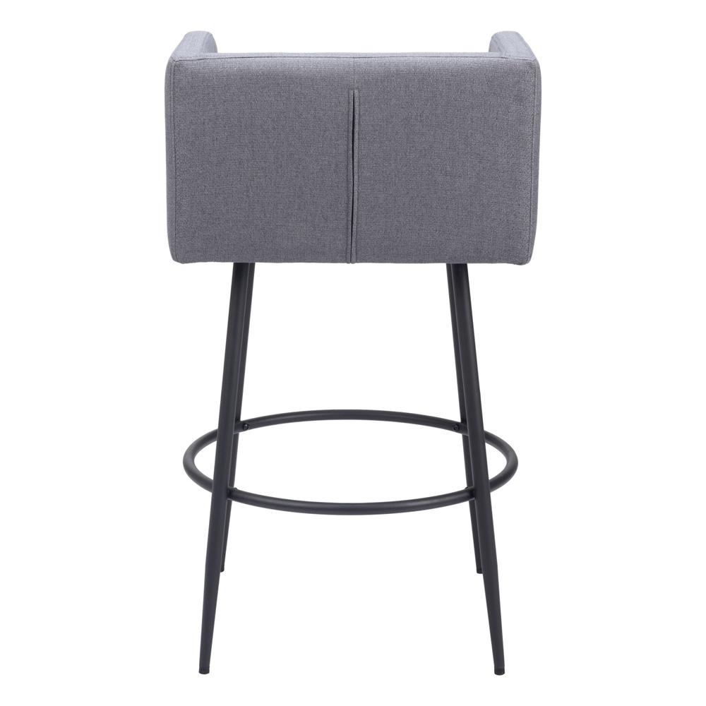 Zuo Modern - Horbat Barstool (Set of 2) Gray - 110066 veiw 4