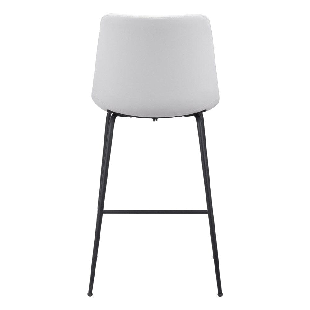 Zuo Modern - Byron Counter Stool White - 101776 veiw 4