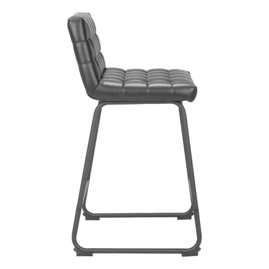 Zuo Modern - Pago Counter Stool (Set of 2) Black - 110068 veiw 2