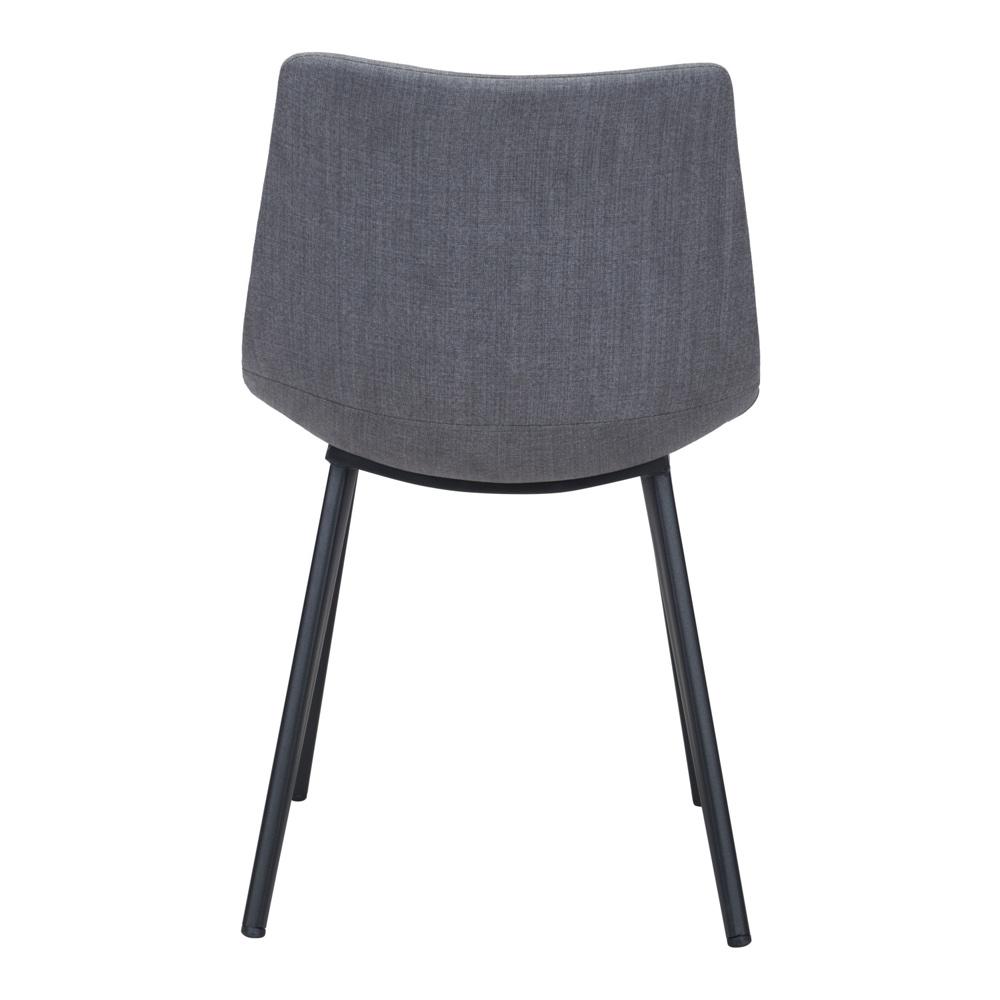 Zuo Modern - Daniel Dining Chair (Set of 2) Gray - 101949 veiw 4