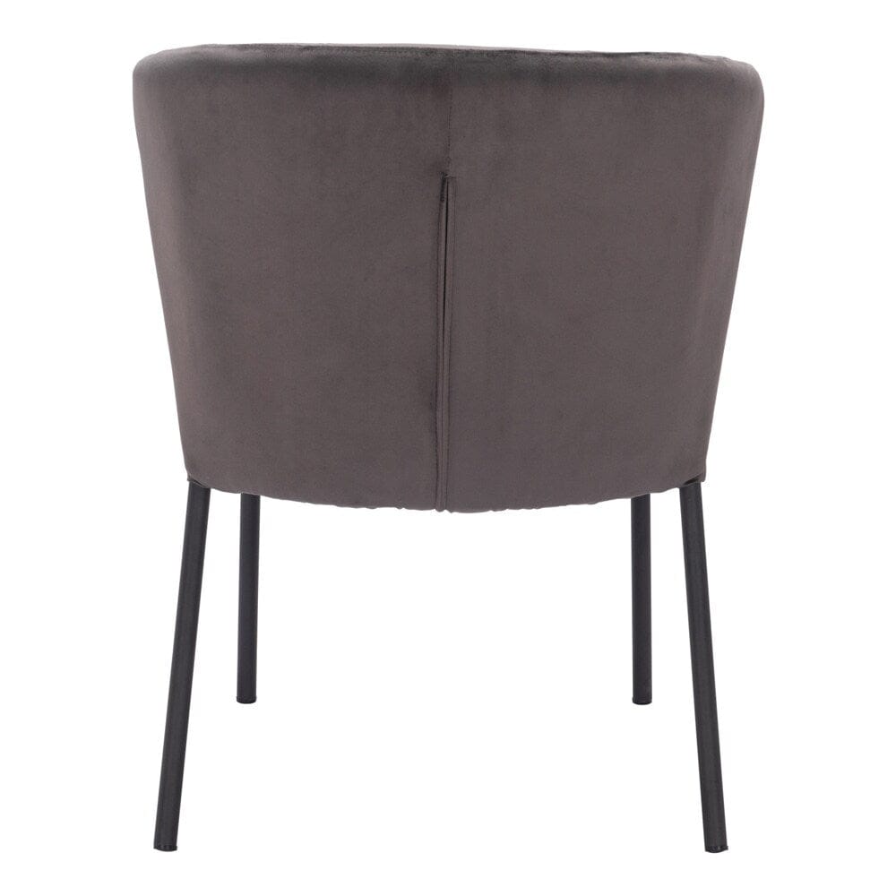 Zuo Modern - Aimee Dining Chair (Set of 2) Gray - 109679 veiw 4