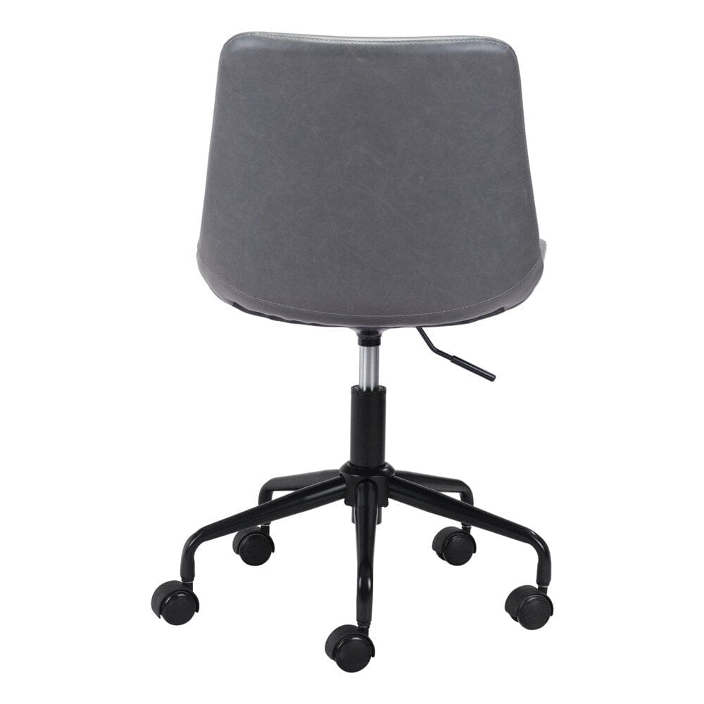 Zuo Modern - Byron Office Chair Gray - 101781 veiw 4
